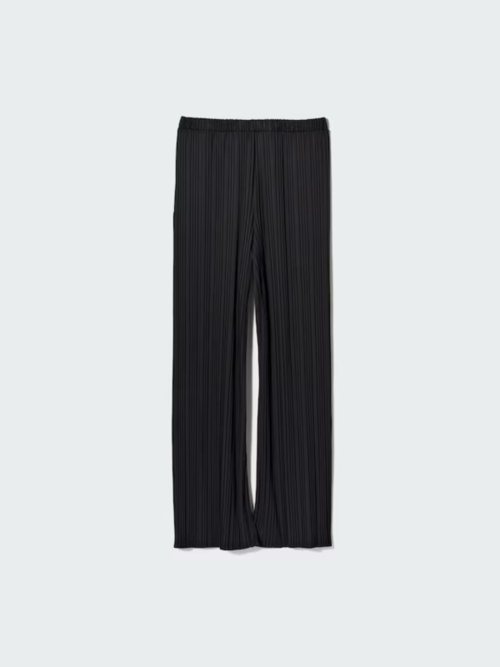 NWT Uniqlo Pleated Straight Pants - Black - S